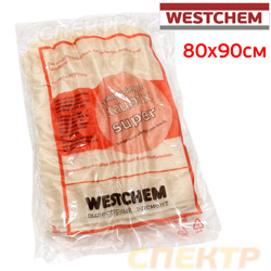 Салфетка антистатическая Westchem (80х90см) SUPER рифленная для сбора пыли