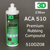 Полироль 3D ACA 510 Premium Rubbing Compound (236мл) абразивная паста