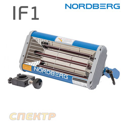 Сушка ИК софит Nordberg IF1 (1.1кВт) инфракрасная коротковолновая 1 элемент