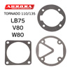 Комплект прокладок компрессора Aurora TORNADO 110/135 (3шт)