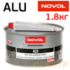 Шпатлевка с алюминием NOVOL AL (1,8кг)