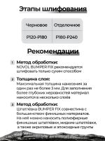 Шпатлевка по пластику Novol BUMPER FIX (0,2кг) для бамперов фото №7