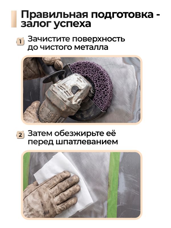 Шпатлевка Novol UNI (0,25кг) универсальная фото №3