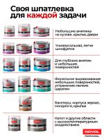 Шпатлевка Novol UNI (0,25кг) универсальная фото №8