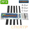 Набор Bamperus PP2 (5 прутков: А-2шт, В-2шт, С-1шт) для ремонта пластика из полипропилена