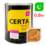Краска кузнечная Certa-Plast (0,8кг) золотая антикоррозионная 1К фото №5