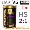 Лак Mobihel HS V5 2+1 (1,0л) Anti-Scratch глянцевый (без отвердителя 7700)