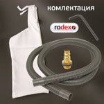 Пневмо шлифовальная D150 Radex (150мм, 5мм, 6 отв.) обдирочная машинка принудительный эксцентрик фото №4