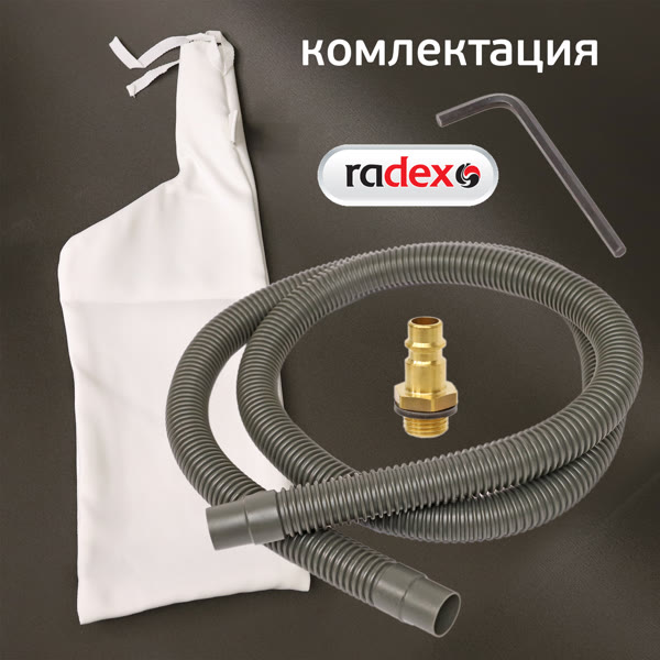 Пневмо шлифовальная D150 Radex (150мм, 5мм, 6 отв.) обдирочная машинка принудительный эксцентрик фото №4