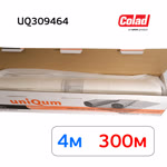 Пленка маскировочная в рулоне Colad (4х300м) UNIQUM белая со статическим эффектом 10мкм фото №1