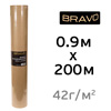 Бумага маскировочная  90см х 200м BRAVO (42г/м2)