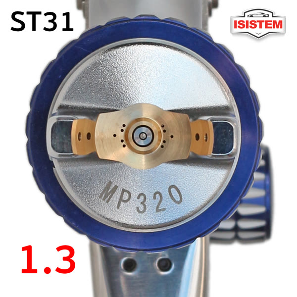 Краскопульт ISPRAY ST31 RP (1,3мм) с верхним бачком (285л/мин) голова MP320 фото №1