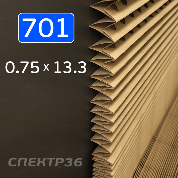 Фильтр для ОСК лабиринтный Andreae 701 (0,75х13,33м) = 10м2 фото №1