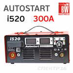 Пуско-зарядное устройство AUTOSTART i520 (ток запуска 300А) инверторное ПЗУ + кейс фото №1