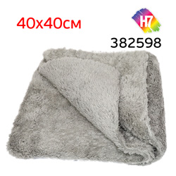 Салфетка микрофибровая H7 Soft Cloth 450 (40х40см) серая ---