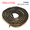 Лента-герметик ABRO WS-904-2-RE (10ммх2.5м) черная - лента для ремонта фар