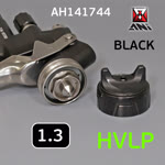 Краскопульт ANI BLACK HVLP (1.3мм) с верхним пластиковым бачком 0,6л для финишных покрытий фото №2