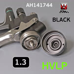 Краскопульт ANI BLACK HVLP (1.3мм) с верхним пластиковым бачком 0,6л для финишных покрытий фото №3
