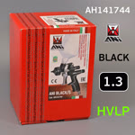 Краскопульт ANI BLACK HVLP (1.3мм) с верхним пластиковым бачком 0,6л для финишных покрытий фото №5