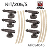 Набор крышек и трубок для ANI KIT/205-S (6шт)