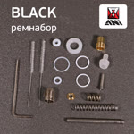 Ремнабор для краскопульта ANI BLACK (17пр.) прокладки, пружинки, ершики, штоки, втулка фото №4