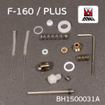 Ремнабор для краскопульта ANI F-160 (15пр.) прокладки, пружинки, ершики, штоки, втулка фото №2