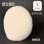 Мех на липучке ф180 RoxelPRO овчина из шерстяной нити, мягкие края PROFI фото №3