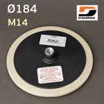 Оправка-липучка М14 D184 Dynabrade 50853 «американка» мягкая с металлической резьбой PROFI фото №3