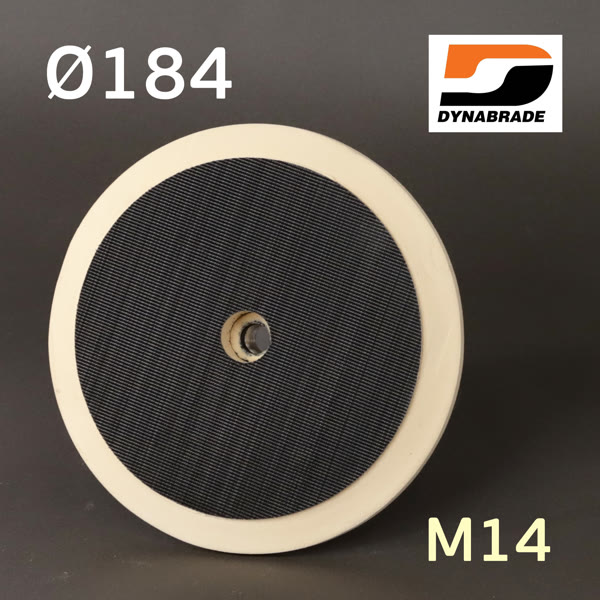 Оправка-липучка М14 D184 Dynabrade 50853 «американка» мягкая с металлической резьбой PROFI фото №5