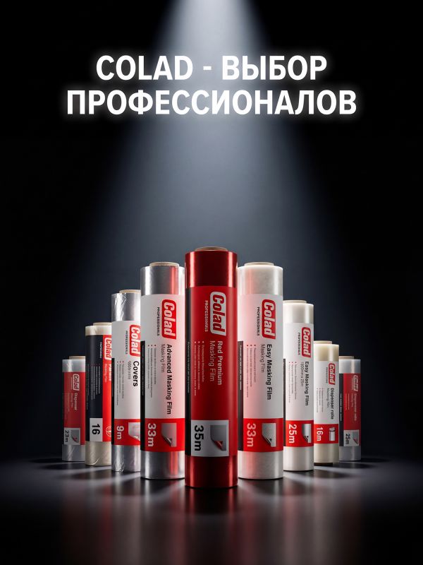 Укрывной материал 7мкм Colad (4х7м) пленка маскировочная защитная (прочная) фото №7