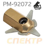 Сварочный адаптер для треугольной шайбы РМ-92072 (стандарт КНР) М16х1.5 (F013) фото №1