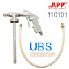 Пистолет для антигравия APP 110101 + регулировка факела + мовильный шланг UBS