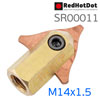 Сварочный адаптер для треугольной шайбы RHD SR00011 (стандарт Италия) М14х1.5