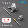 Ремонтный комплект Huberth H827 (1,7мм) ремкомплект: дюза, воздушная головка и игла