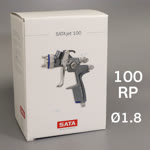 Краскопульт SATA 100 B F RP (1,8мм) грунтовочный (2бар, 245л/мин) верхний бачок 600мл фото №4