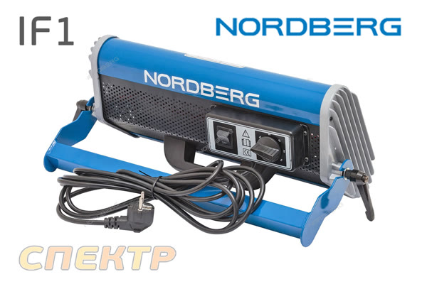 Сушка ИК софит Nordberg IF1 (1.1кВт) инфракрасная коротковолновая 1 элемент фото №2