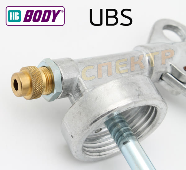 Пистолет для антигравия BODY UBS-950 + регулировка факела фото №1