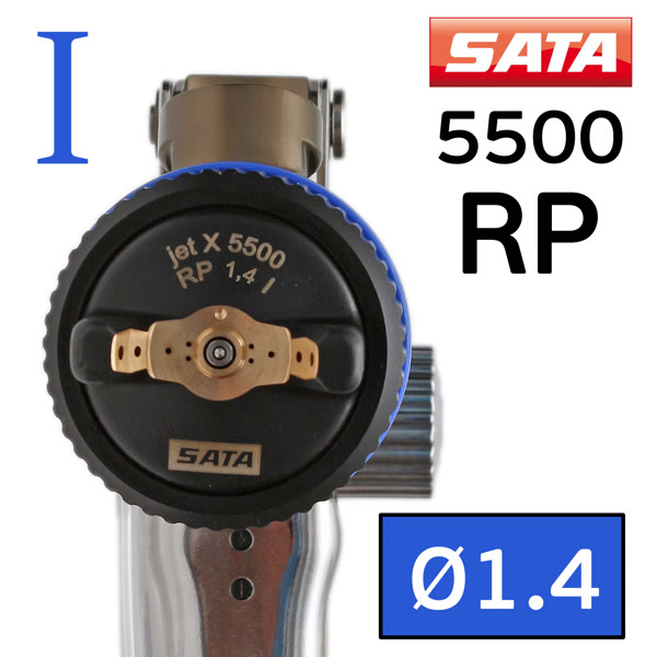 Краскопульт SATA X 5500 B RP (1,4мм) «I» форма факела фото №1