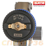 Краскопульт SATA X 5500 B RP (1,4мм) «O» форма факела фото №1