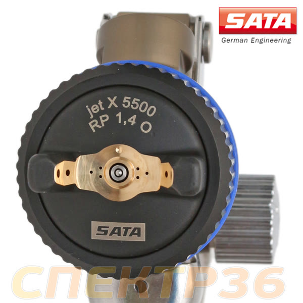 Краскопульт SATA X 5500 B RP (1,4мм) «O» форма факела фото №1