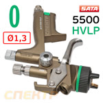 Краскопульт SATA X 5500 B HVLP (1,3мм) «O» формы факела фото №2
