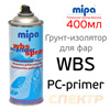 Грунт-спрей для пластиковых фар Mipa WBS PC-Primer (400мл) Spray изолятор для поликарбоната