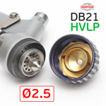 Краскопульт ISPRAY DB21 HVLP (2,5мм) SILVER с верхним бачком (460л/мин) HV285 фото №4