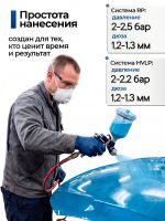 Лак Mipa HS CS90 (1л+0,5л) КОМПЛЕКТ с отвердителем MS25 с УФ-защитой фото №5