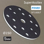Проставка-липучка ф150 micro ( 5мм) 15отв. Kovax (белая) жесткая под SuperAssilex фото №1