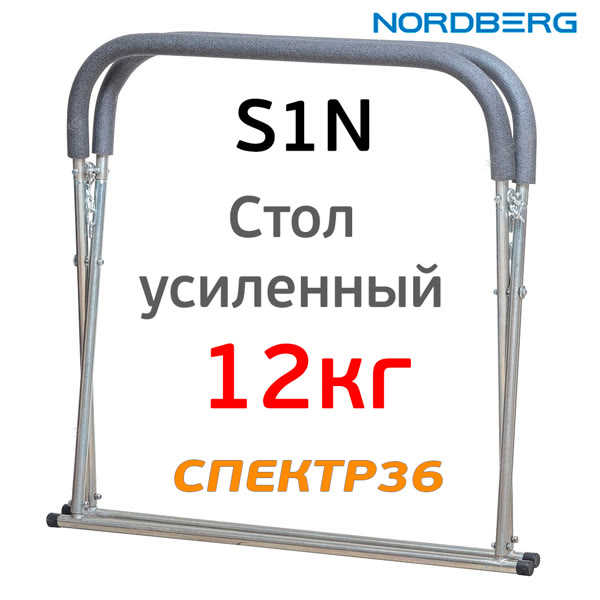 Стол окрасочный Х-образный Nordberg S1N (усиленный) стойка для сушки деталей кузова фото №2