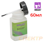Флакон для краски Holex (60мл) c широким горлом (емкость с кисточкой для автоэмали) фото №1
