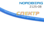 Шланг на КАТУШКЕ в бухте (25м) PU 8х12 Nordberg 2125-08 самоскручивающейся полиуретановый фото №1