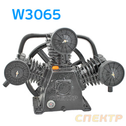 Блок поршневой для компрессора W3065 (580л/мин, 10бар) + шкив + фильтра (LB40, W53)