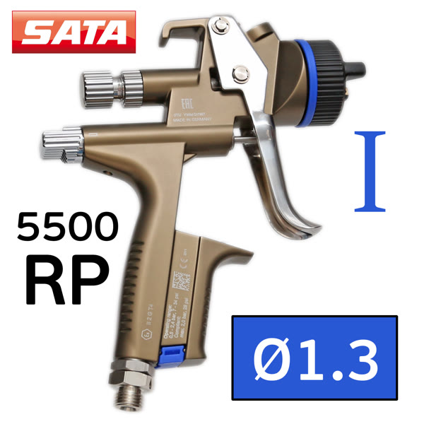 Краскопульт SATA X 5500 B RP (1,3мм) «I» форма факела фото №3